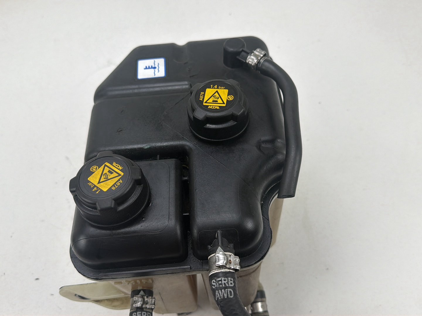 2014-2017 Maserati Ghibli Expansion Tank Coolant Bottle Reservoir 670031651 OEM