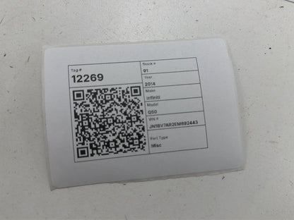 2014-2018 Infiniti Q50 TPMS Tire Pressure Warning Control Module OEM