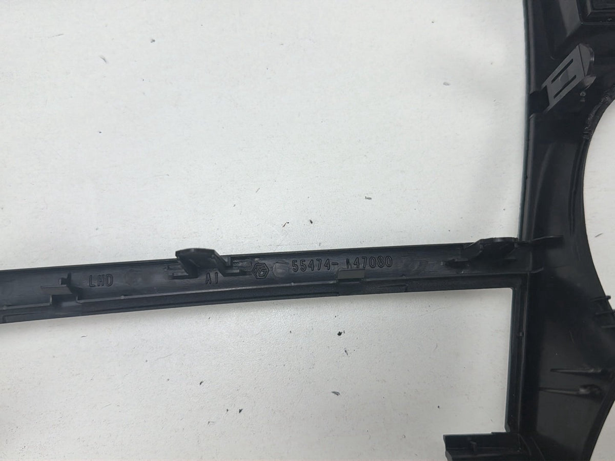 2010-2015 Toyota Prius Center Dash Radio Screen Bezel Trim Panel 55474-47080 OEM