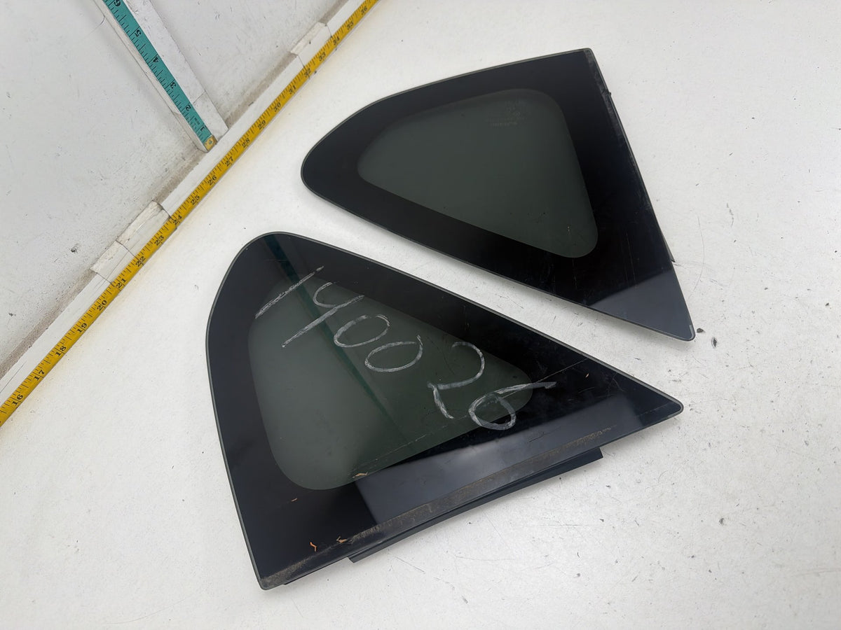 2013-2017 Subaru XV Crosstrek Rear Right-Left Quarter Vent Glass Window Pair OEM