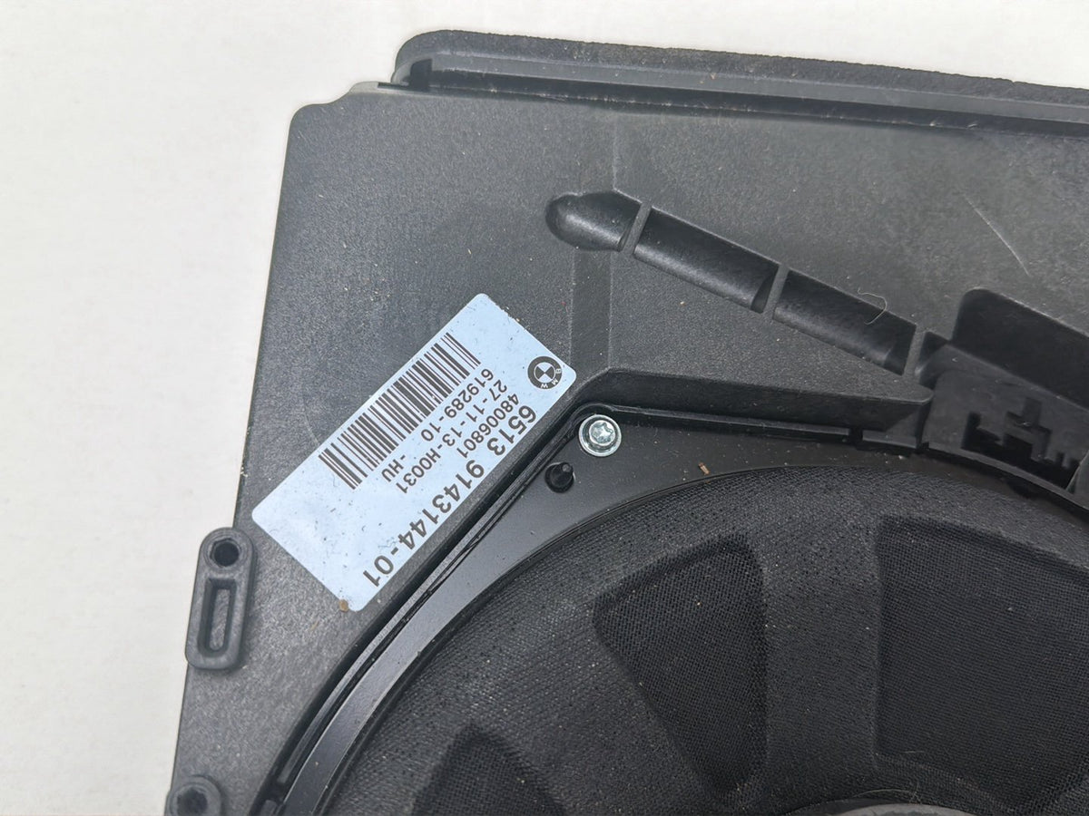 2010-2015 BMW X1 E84 Front Left & Right Side Subwoofer Pair 9144202-01 OEM