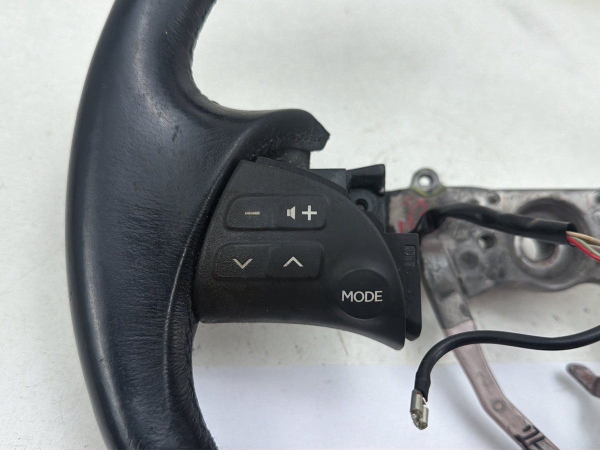 2007-2009 Lexus ES350 S190-Wood Leather Steering Wheel Cruise Controls OEM