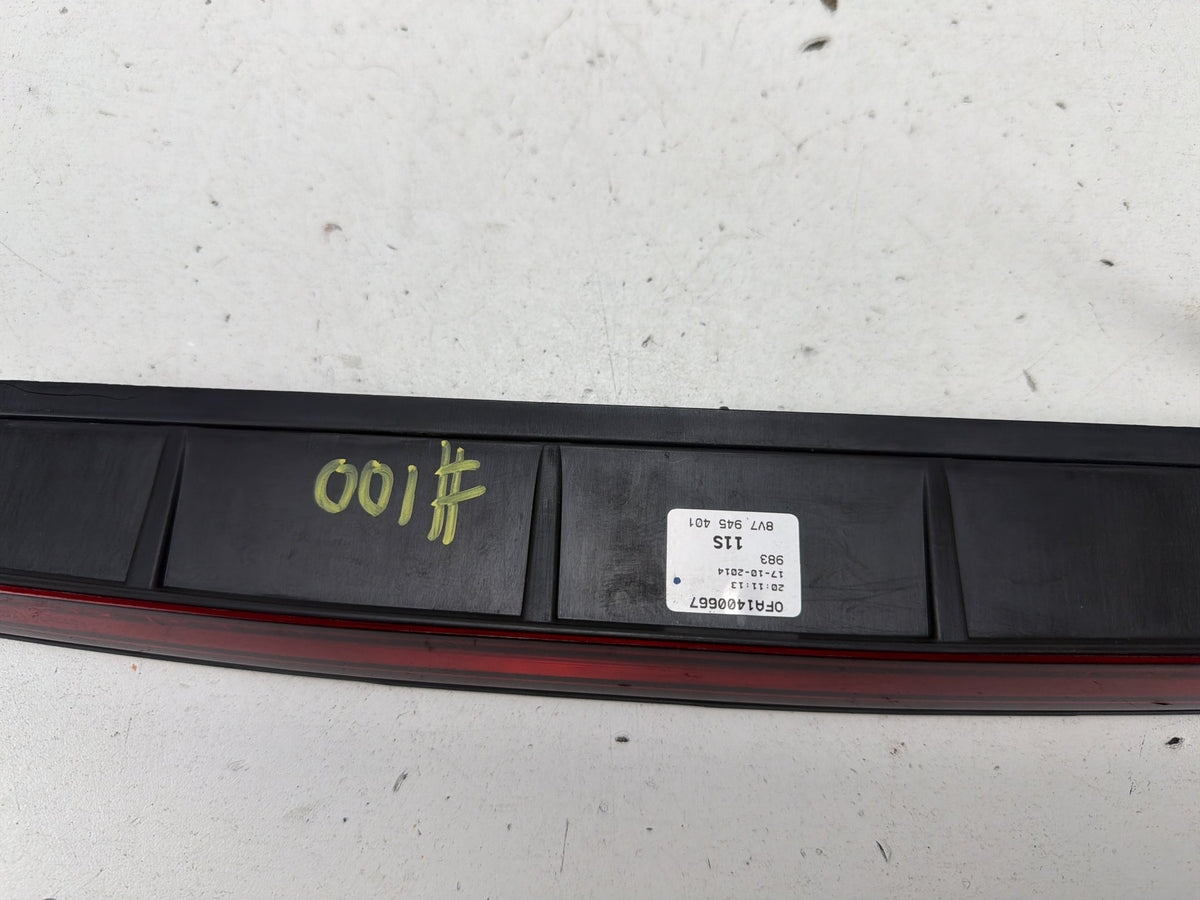 2015-2020 Audi A3 Rear Center High Mount Third Brake Light Lamp 8V7945401 OEM