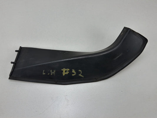 2012-2016 BMW 528i F10 - Trunk Water Gutter Trim Pair 51497204376 OEM