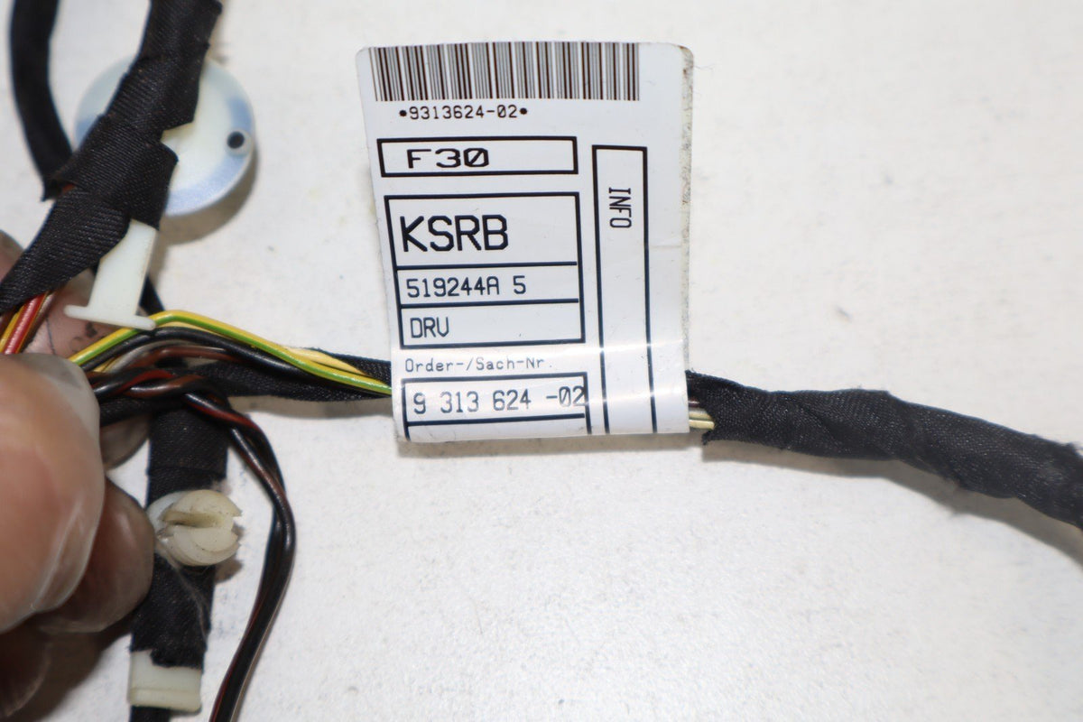2013-2018 BMW 320I xdrive Front Left Side Door Wiring Harness 9313601 OEM