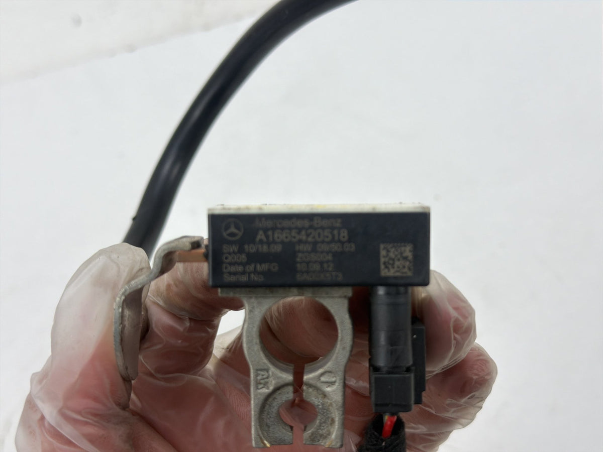 2012-2015 Mercedes-Benz ML550 Battery Negative Ground Cable A1665420518 OEM