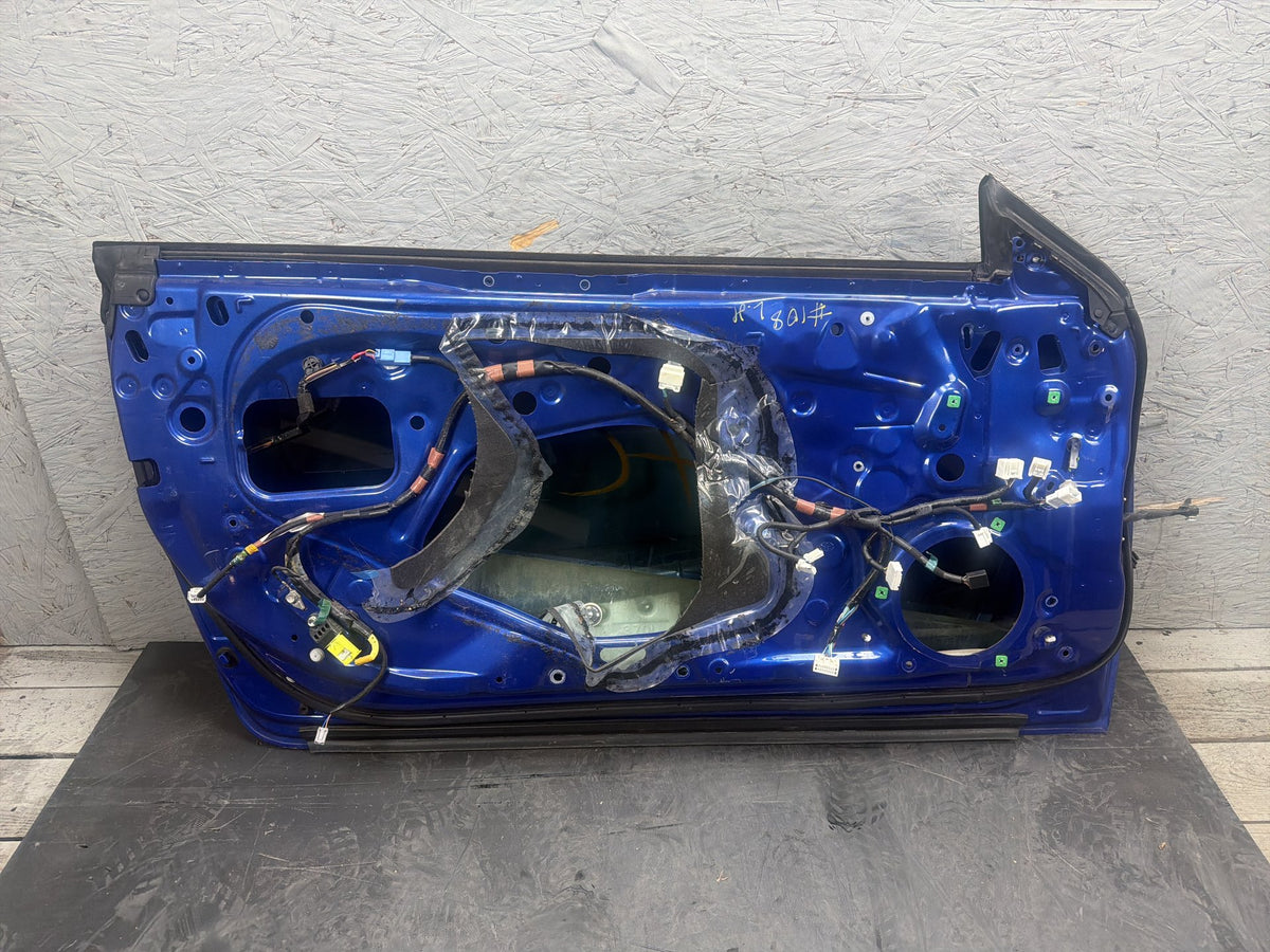 2007-2012 Lexus IS250 Left Driver Side Door Shell Blue 67001-53080 OEM