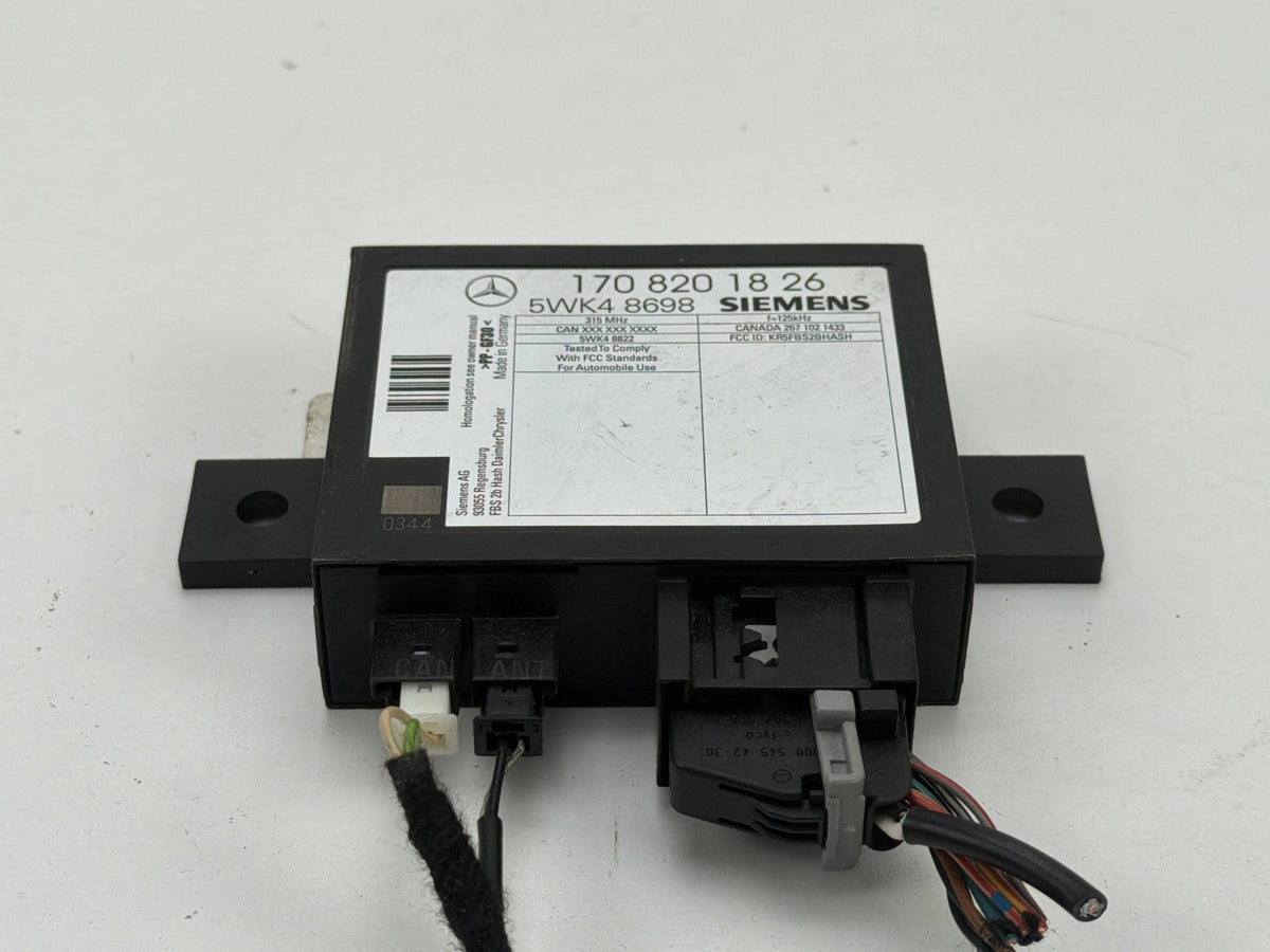 2004-2008 Chrysler Crossfire ZH Immobilizer Relay Control Module 1708201826 OEM