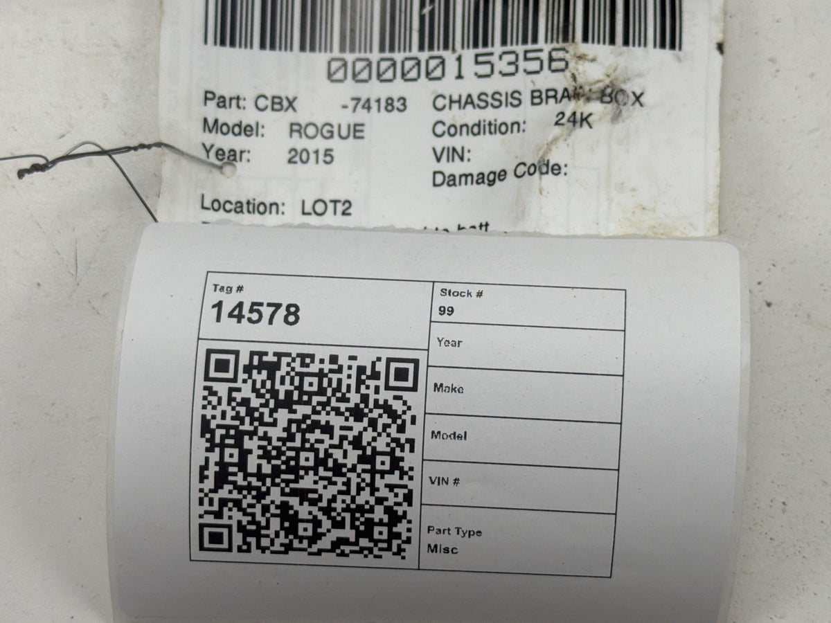 2014-2016 Nissan Rogue Transmission Control Unit Module TCU 31036-5HA5A OEM