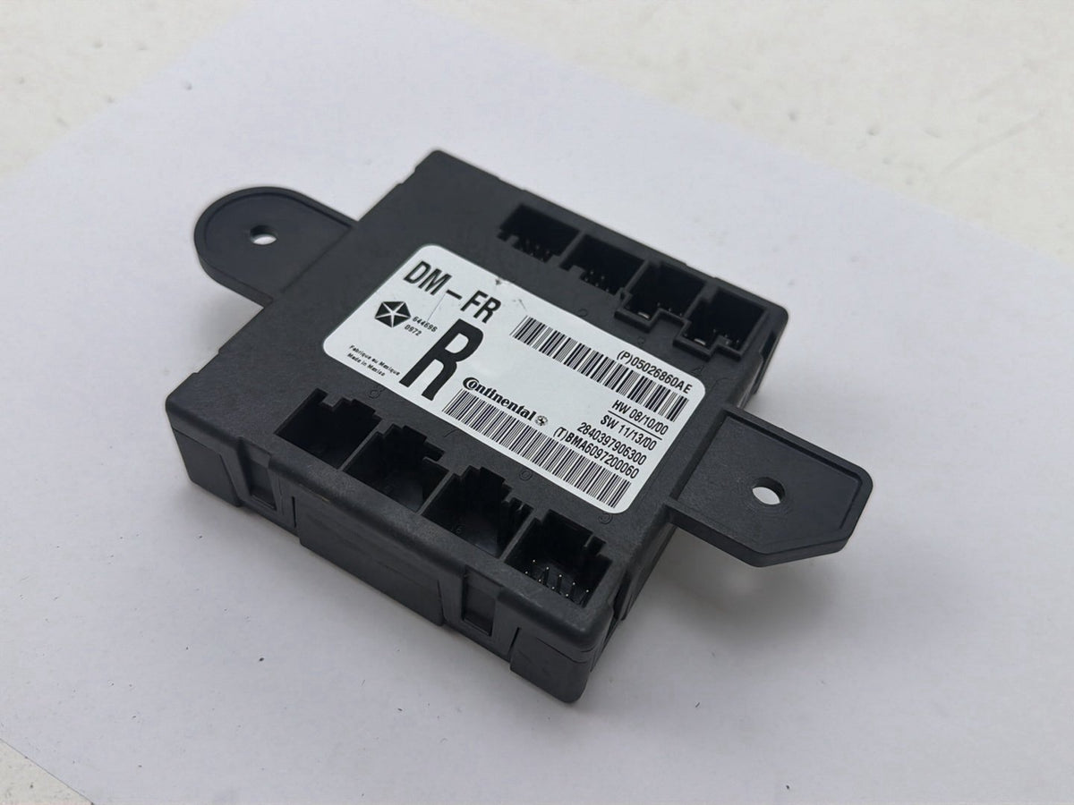 2011-2016 Dodge Grand Caravan Front Right Side Door Module 05026860AE OEM