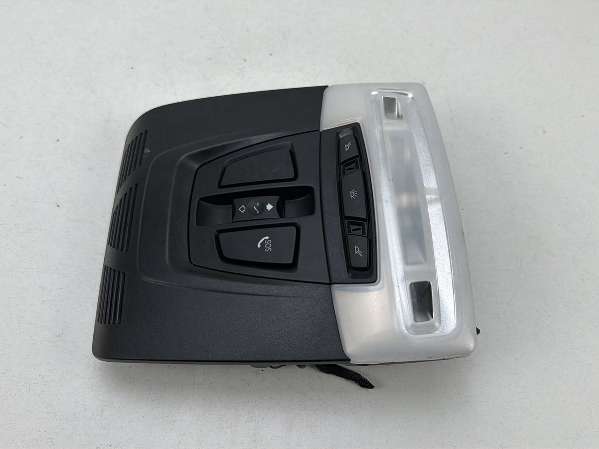 2012-2015 BMW 228i F22-Overhead Console Dome Light Sunroof Switch 9321466 OEM