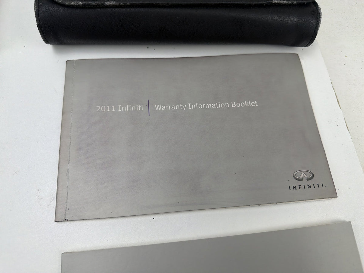 2011 Infiniti QX56 Owners Manual Case Portfolio Kit Set User Guide Book Set OEM