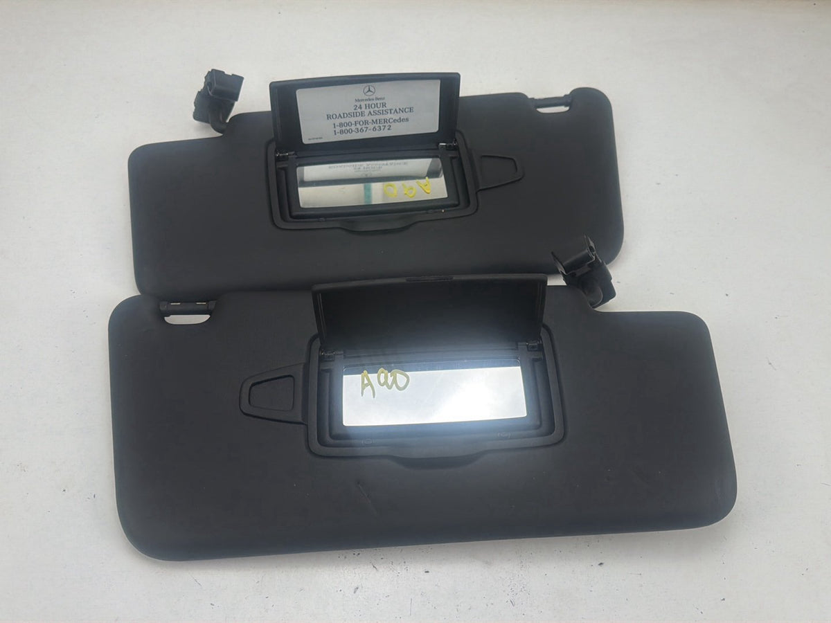 2012-2015 Mercedes-Benz ML550 Front Left & Right Sunvisor Sun Visor Set of 2 OEM