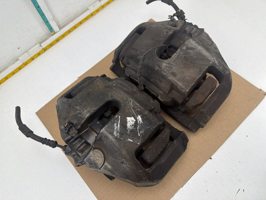 2014-2016 BMW 550i 4.4L Front Left & Right Side Brake Caliper Pair OEM