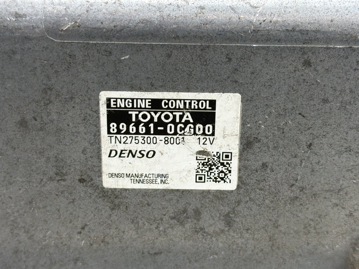 2009-2010 Toyota Tundra Engine Computer Control Module 89661-0CG00 OEM
