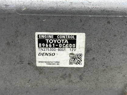 2009-2010 Toyota Tundra Engine Computer Control Module 89661-0CG00 OEM
