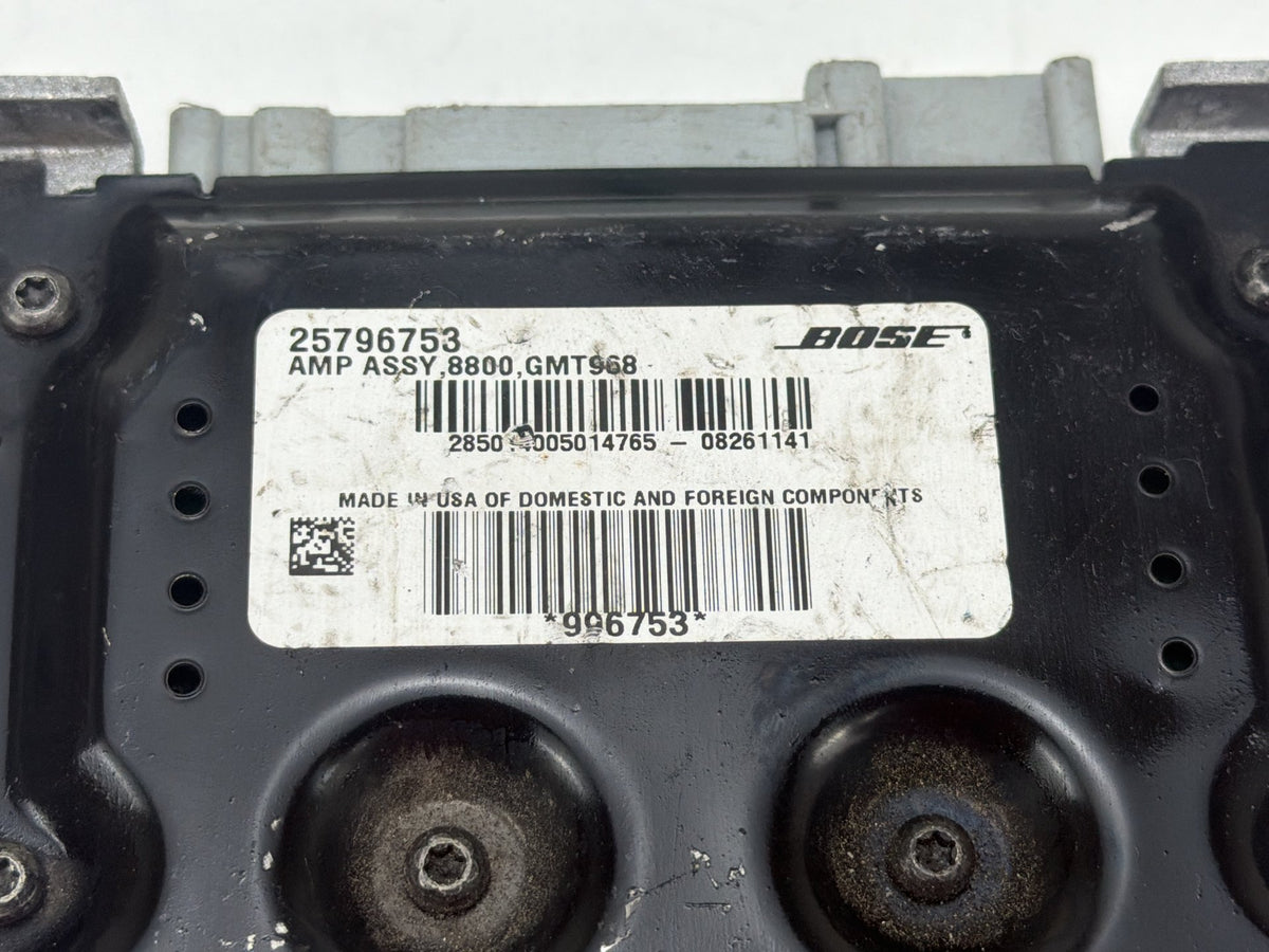 2007-2009 GMC Acadia Radio Audio Sound System Speaker Amplifier Amp Bose OEM