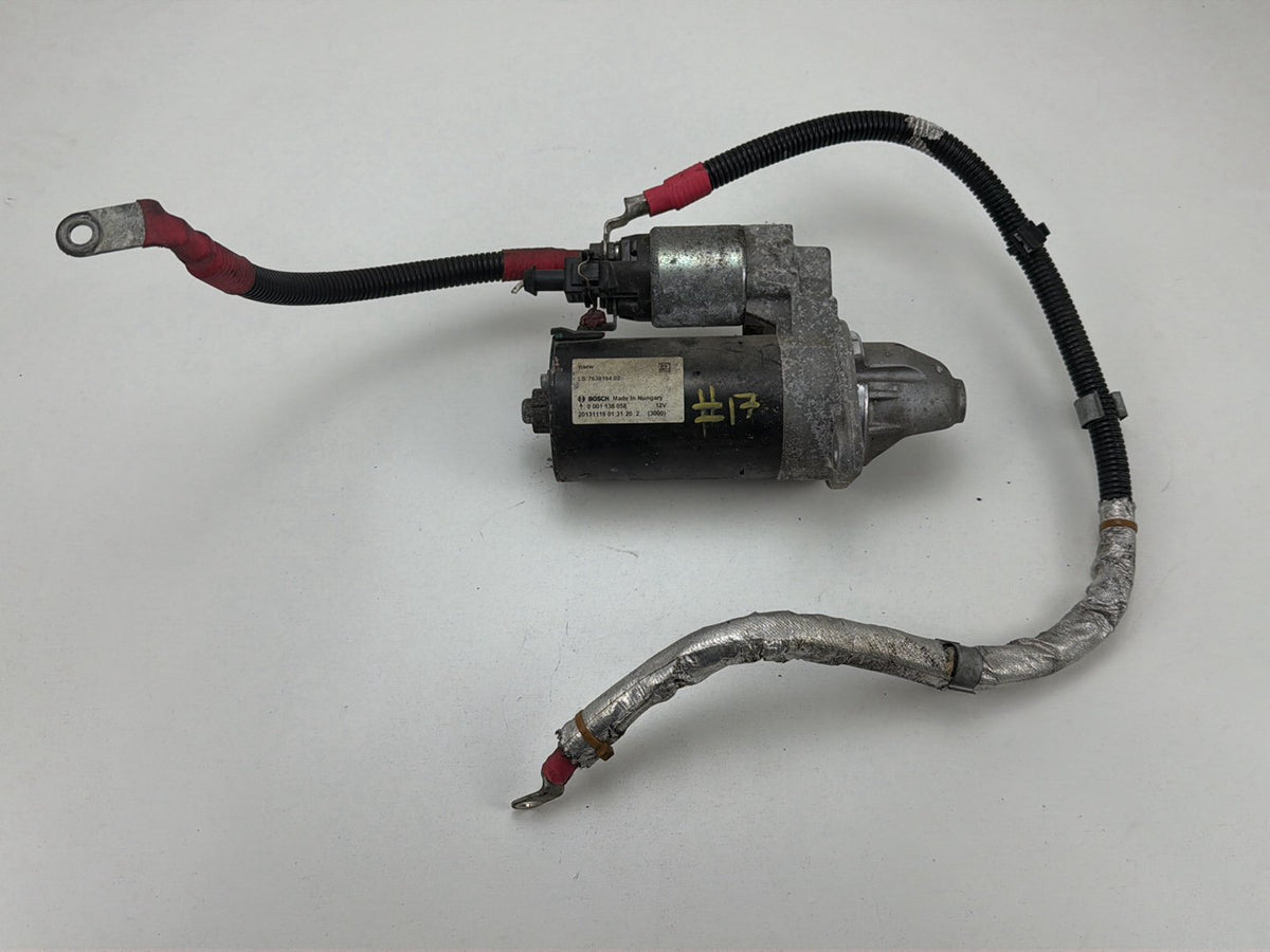 2014 BMW X1 E84 SUV Starter Motor 7638194 OEM