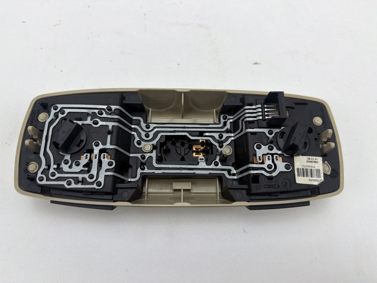 2011-2018 Volvo S60 Rear Seat Overhead Passenger Reading Dome Light Beige OEM