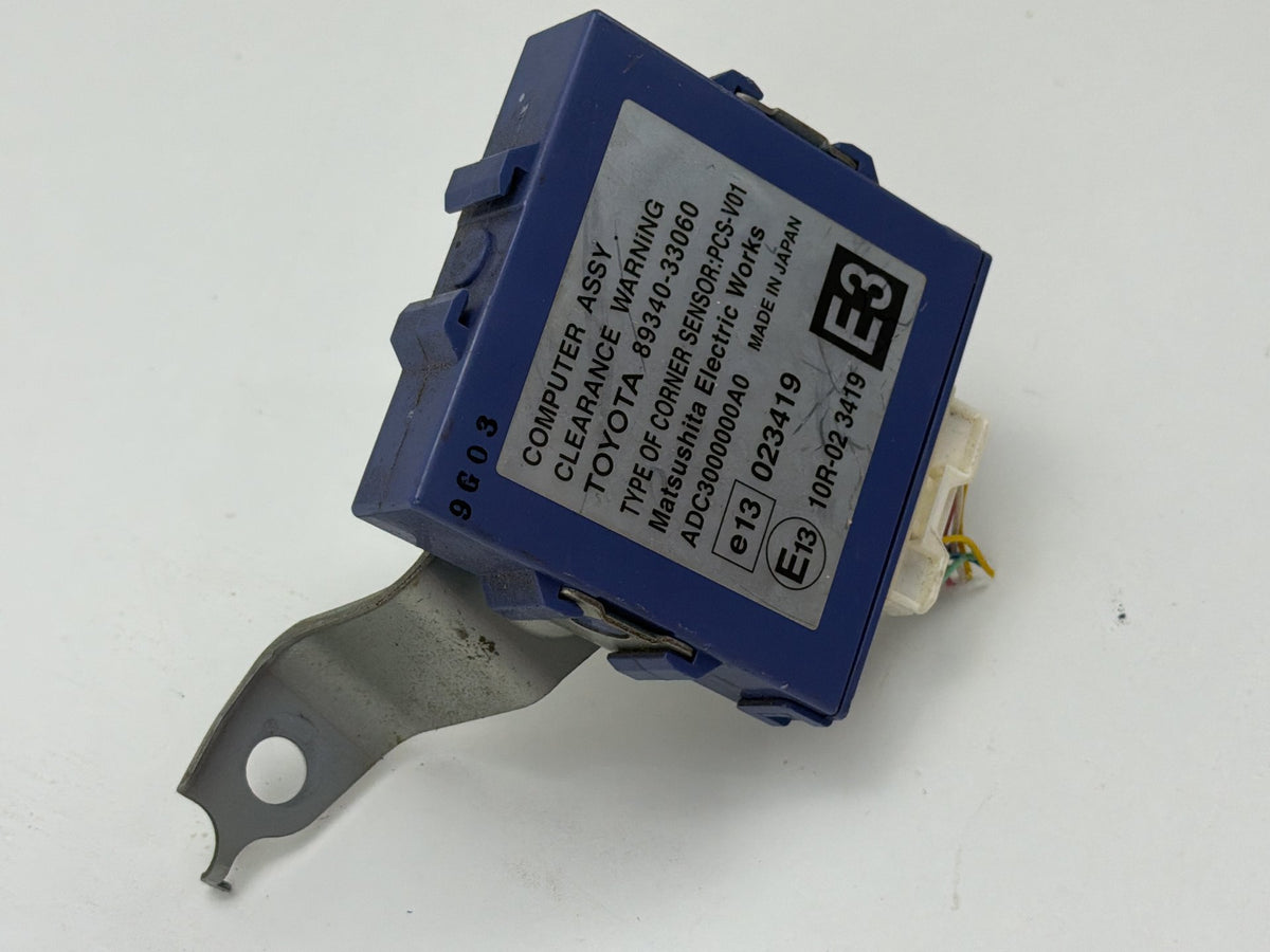 2007-2009 Lexus ES350 V40 Driver Parking Assist Control Module 89340-33060 OEM
