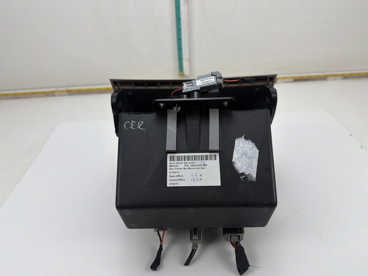 2014-2018 Jeep Grand Cherokee Center Console Storage Media Bin Door Bezel OEM
