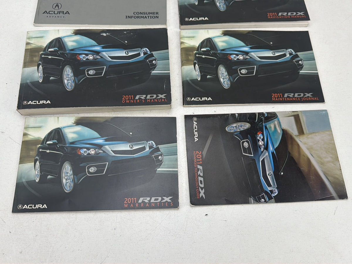 2011 Acura RDX Owners Manual Set Portfolio Case Books User Guide OEM