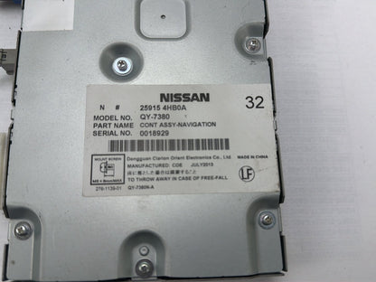 2014-2015 Infiniti Q50 Navigation GPS Control Brain Module OEM