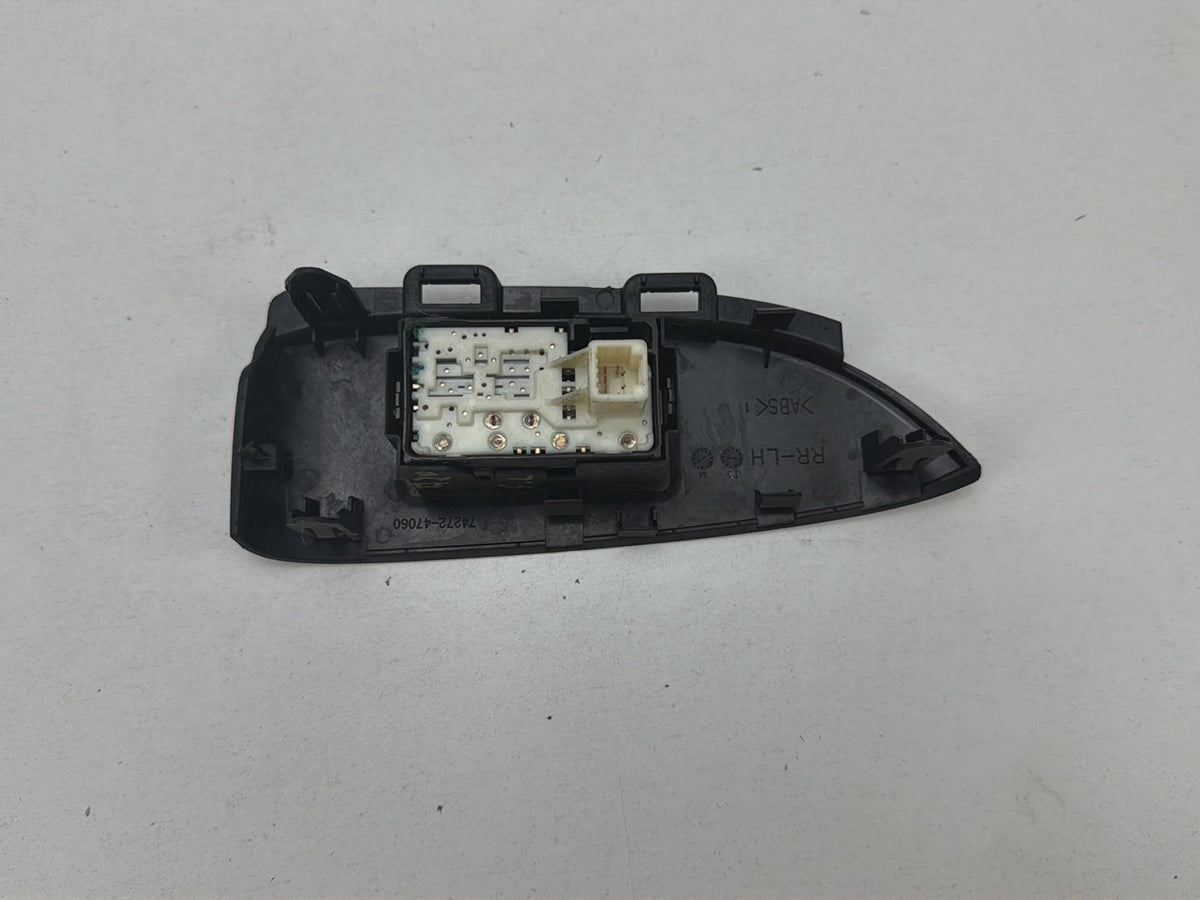 2010-2015 Toyota Prius Rear Left Door Window Switch Panel Bezel 74272-47060 OEM
