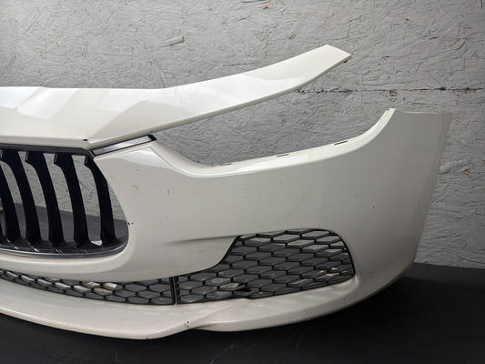 2014-2017 Maserati Ghibli Front Bumper Cover Face Assembly Grille Emblem OEM