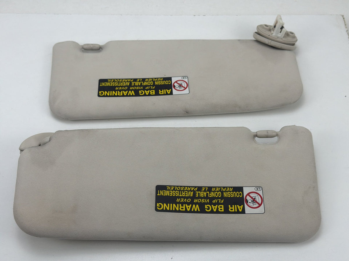 2010-2012 Lexus IS250 E20 - Driver & Passenger Side Sun Visor Set OEM
