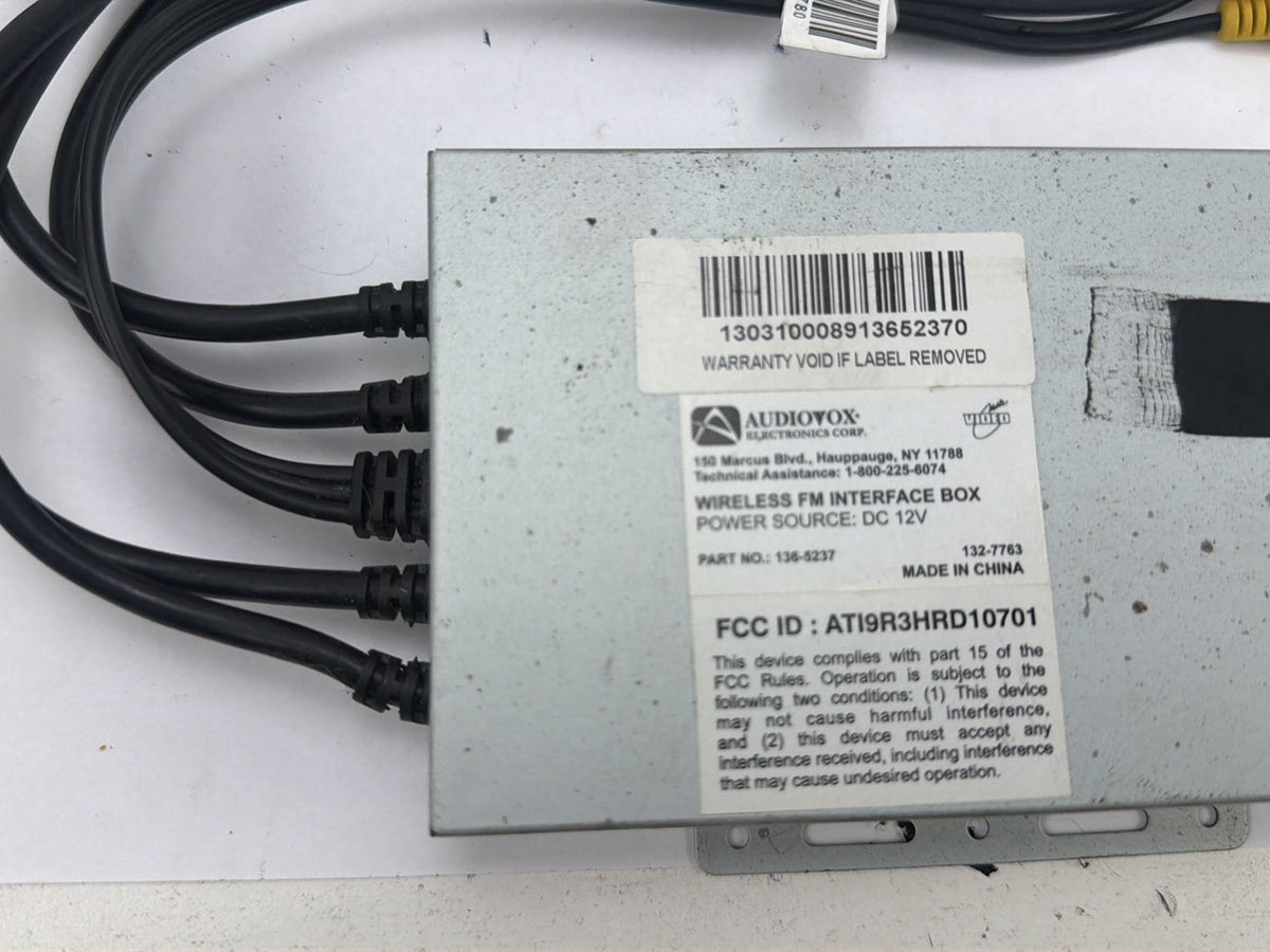2011-2015 Ford Explorer Wireless FM Interface Slim Style Control Box 136-5237