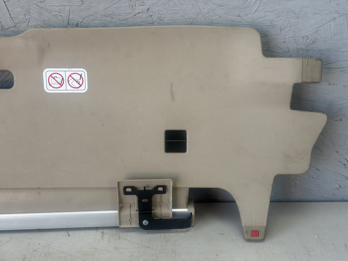 2010-2013 Lexus IS250 Convertible Rear Back Panel Deck Shelf Sun Shade OEM