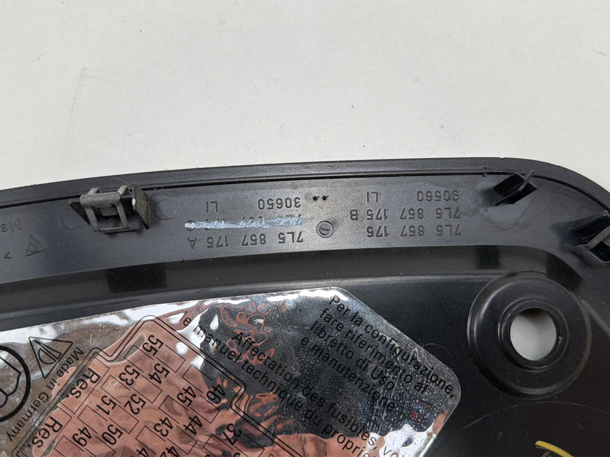 2003-2006 Porsche Cayenne Left Side Dashboard Trim End Panel 7L5857175 OEM