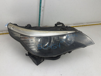 2008-2010 BMW E60 E61 5-Series Right Side Headlight Assembly 7044676-05 OEM