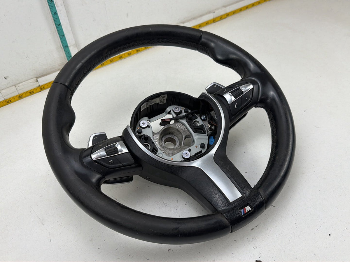 2015-2019 BMW X1 Leather Steering Wheel 30642667N77-AB OEM