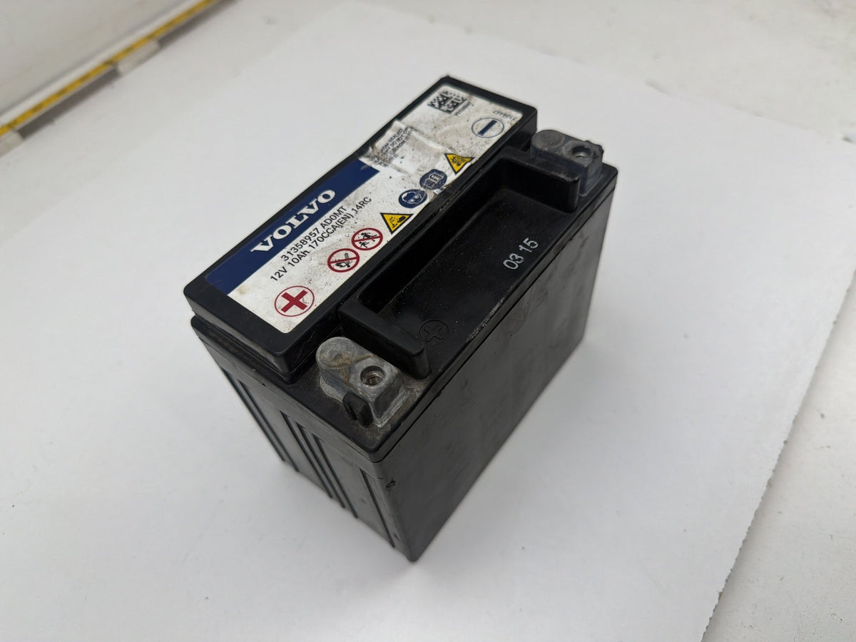 2015 Volvo S60 Auxiliary Start Stop Battery 31358957 OEM