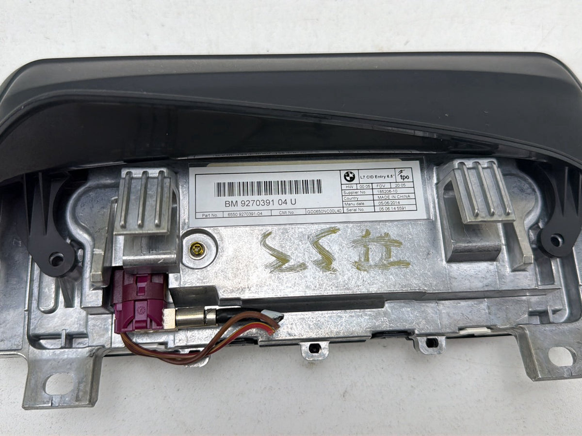 2014-2015 BMW 228i F22 Dash Information Navigation Display Screen Monitor OEM