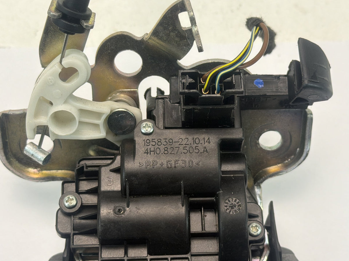 2015-2020 Audi A3 8V Rear Trunk Lid Tailgate Lock Latch Actuator 4H0827505A OEM