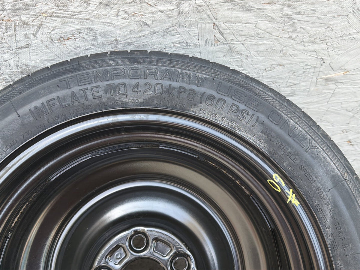 2012-2018 Ford Focus MK2- Emmergency Spare Tire Wheel Rim T125/80R16 OEM