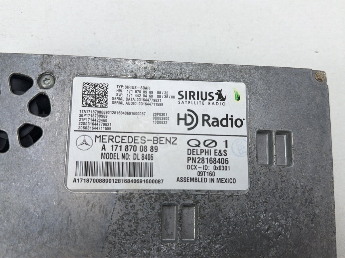 2010-2014 Mercedes-Benz E-Class-Sirius Satellite Radio Receiver A1718700889 OEM