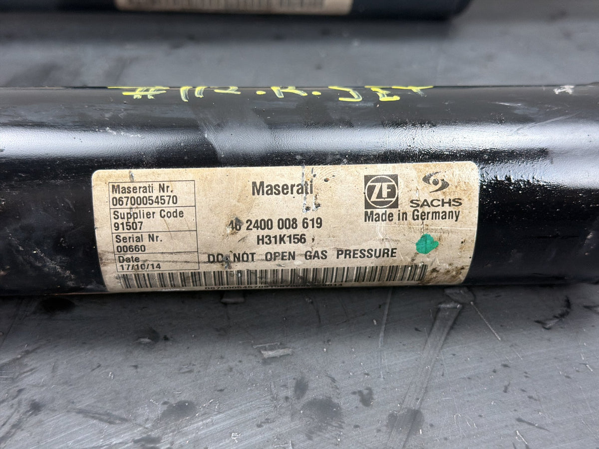 2014-2017 Maserati Quattroporte Rear Left Right Shock Absorber Struts Pair OEM