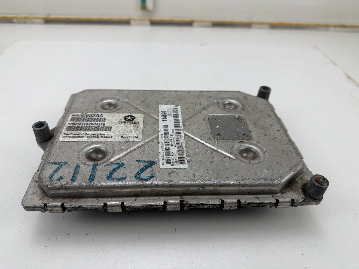2012 Chrysler 200 Engine Computer Control Module Unit ECU P05150652AA OEM