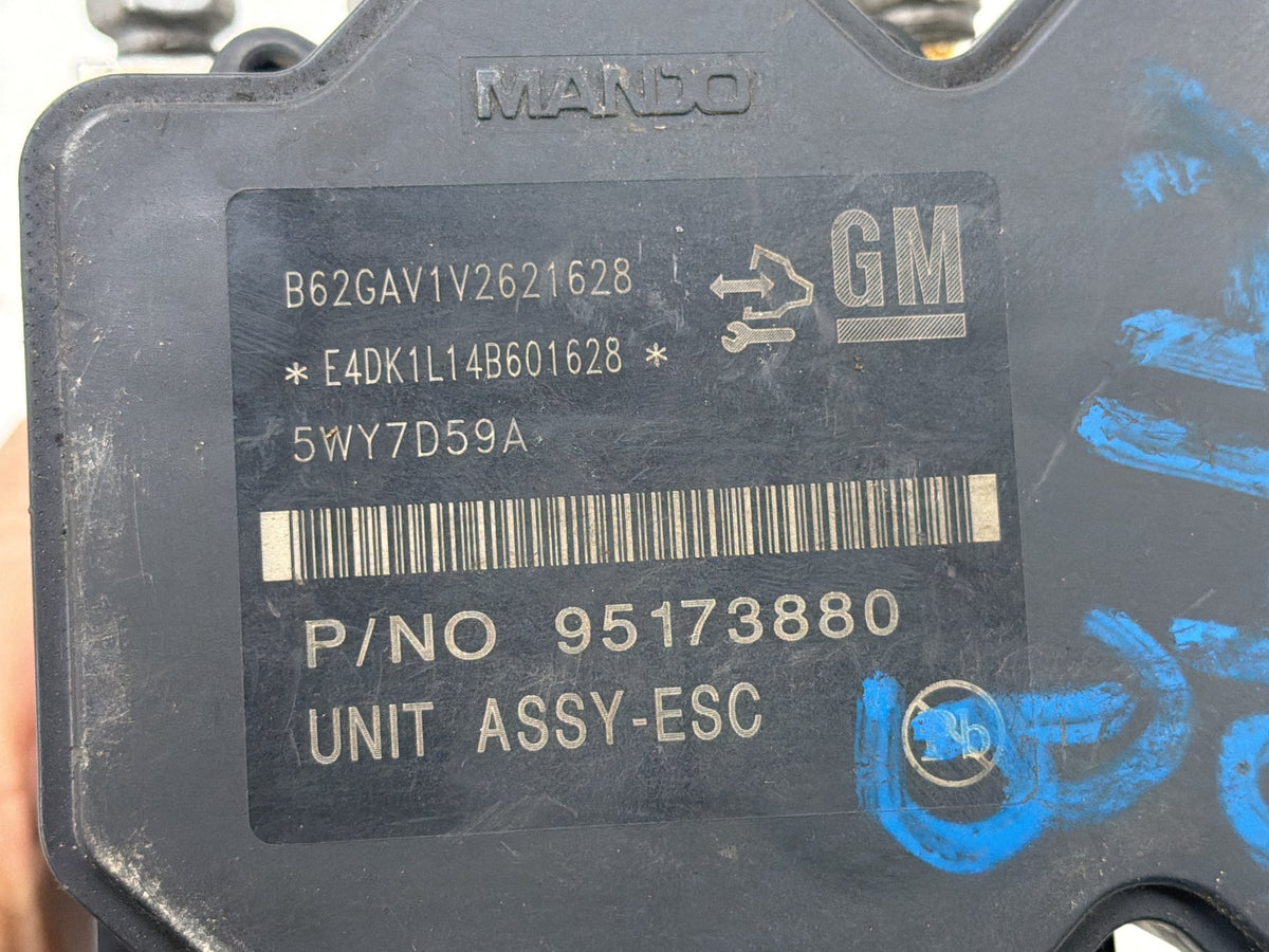 2012-2013 Chevrolet Sonic Anti-Lock Brake ABS Pump Control Module 95173880 OEM