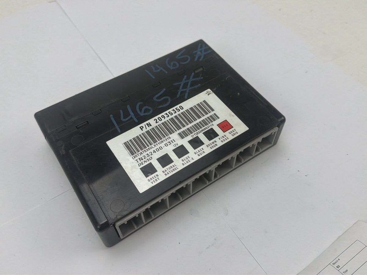 2007-2012 Chevrolet Express 2500 Body Control Module BCM 20935350 OEM