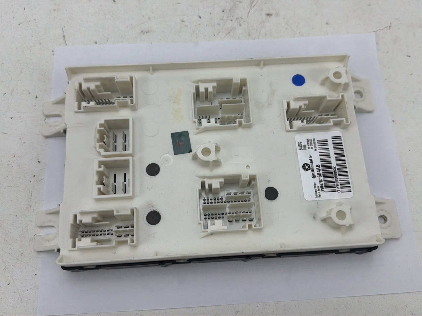 2014-2017 Maserati Ghibli Body Control Module BCM 04787684AB OEM