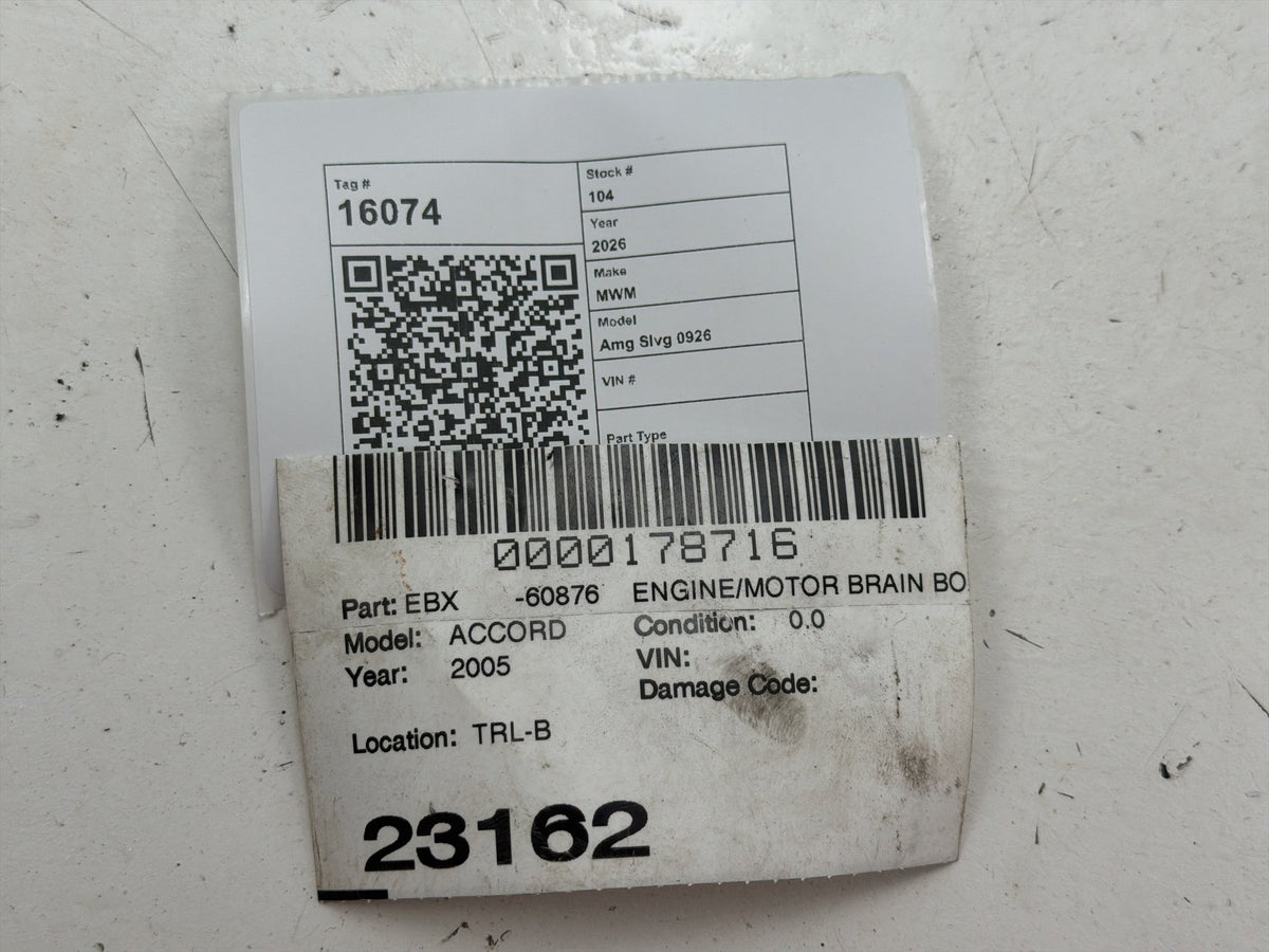 2008 Ford Escape 3.0L Engine Control Module Unit ECU 8L8A-12A650-APB OEM