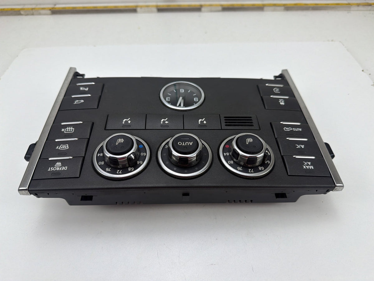 2010-2012 Land Rover Range Rover L322 HVAC AC Heater Climate Control W/Clock OEM