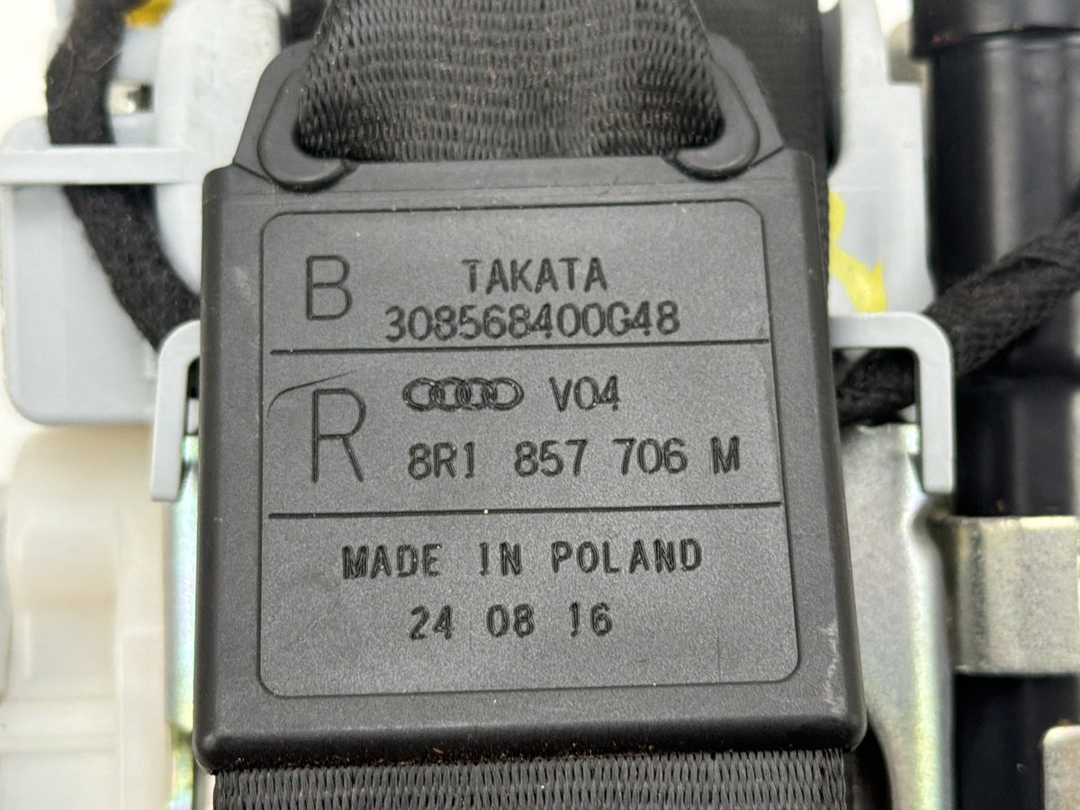 2013-2017 Audi Q5 8R Front Right Passenger Side Seat Belt Retractor OEM