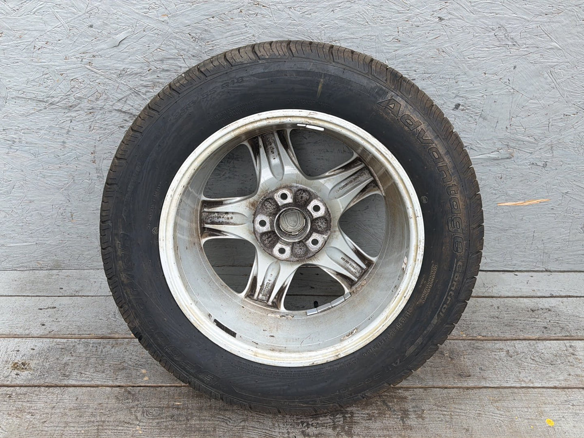 2003-2006 Porsche Cayenne Alloy Wheel Rim w/ Tire 8JX18 ET57 7L5601025C OEM