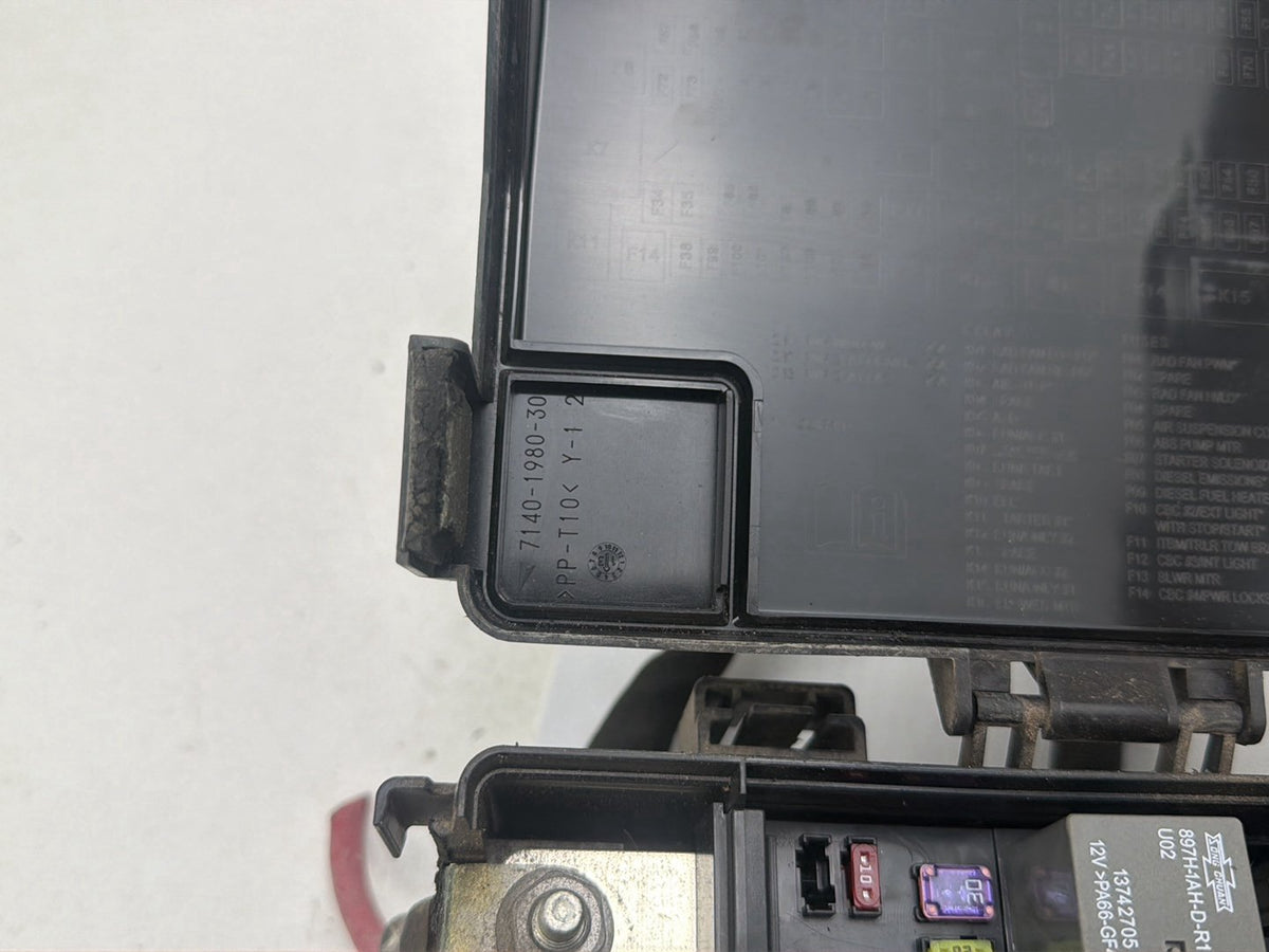 2013-2018 Ram 1500 Fuse Box Junction Block Wire Harness Connectors OEM
